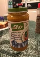 Mängden socker i Vegetarisches menu