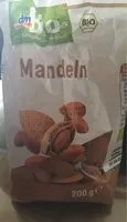 Mängden socker i DM Bio Mandeln