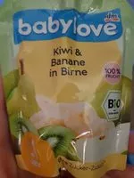 Mängden socker i Fruchtmus Kiwi