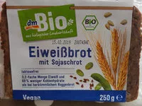 Mängden socker i Eiweißbrot mit Sojaschrot