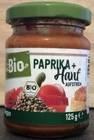 Mängden socker i Dmbio Paprika+hanf Aufstrich