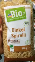 Mängden socker i Dinkel Spirelli Bio