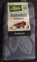 Mängden socker i Vollmilch Schokolade Haselnuss