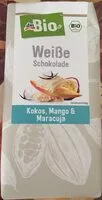 Mängden socker i Weiße Schokolade Kokos, Mango & Maracuja