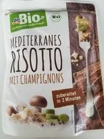 Mängden socker i Mediterranes Risotto mit Champignons