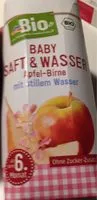Mängden socker i Baby saft and wasser