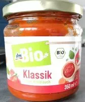 Mängden socker i Tomatensoße Klassik (Ohne Knoblauch)