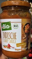 Mängden socker i DM Bio Indische Curry Sauce