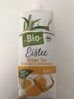 Mängden socker i DM Bio Eistee Grüner Tee Mandarine & Zitronengras