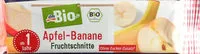 Mängden socker i Apfel-Banane Fruchtschnitte