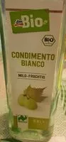 Mängden socker i DM Bio Condimento Bianco Mild fruchtig