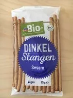 Mängden socker i Dinkel Stangen Sesam