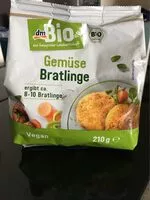 Mängden socker i Gemüsebratlinge