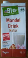 Mängden socker i Mandel Drink Natur