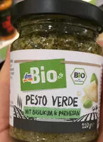Mängden socker i DM Bio Pesto Verde Mit Basilikum & Parmesan