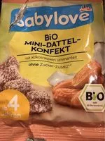 Mängden socker i Bio Mini- Dattel-konfekt