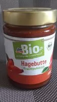 Mängden socker i Bio Hagebutte Fruchtaufstrich
