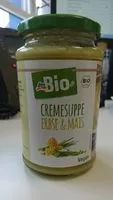 Mängden socker i Cremesuppe erbse & mais