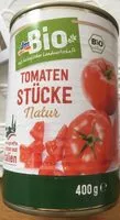 Mängden socker i Tomatenstücke