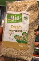 Mängden socker i Sesam ungeschält