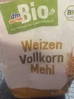 Mängden socker i Weizenvollkornmehl / Farine complete