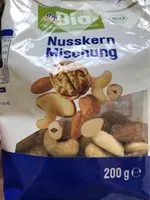 Mängden socker i Nusskernmischung