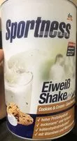 Mängden socker i Eiweissshake Cookies Creme