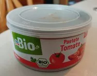 Mängden socker i Pastete Tomate