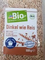 Mängden socker i Dinkel wie Reis