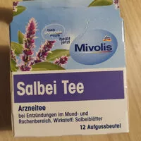 Mängden socker i Salbei Tee