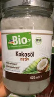 Mängden socker i Kokosöl nativ