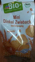 Mängden socker i Mini Dinkel Zwieback
