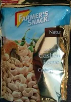 Mängden socker i Cashewkerne