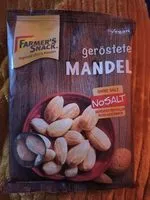 Mängden socker i Geröstete mandeln