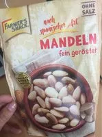 Mängden socker i geröstete Mandel, ungesalzen