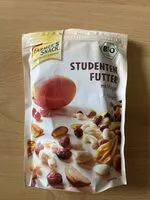 Mängden socker i Studentenfutter mit Mango