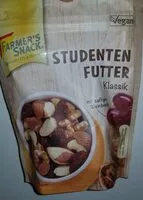 Mängden socker i Studentenfutter