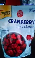Mängden socker i Cranberry vegan