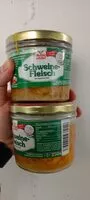 Mängden socker i Schweinefleisch im eigenen Saft