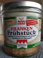 Mängden socker i Franken Frühstück
