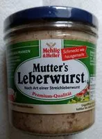 Mängden socker i Mutter's Leberwurst