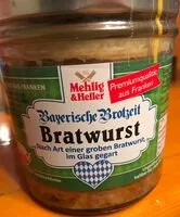 Mängden socker i Bratwurst
