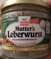 Mängden socker i Mutters leberwurst