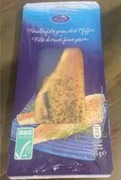 Mängden socker i Filet de truite fumée poivre