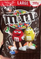 Mängden socker i M&M's Chocolat 300g