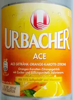 Mängden socker i Urbacher ACE