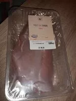 Mängden socker i Filet de dinde entier