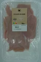 Mängden socker i Escalopes de dinde