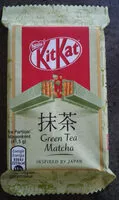 Mängden socker i Kitkat Green Tea Matcha