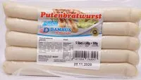 Mängden socker i Putenbratwurst